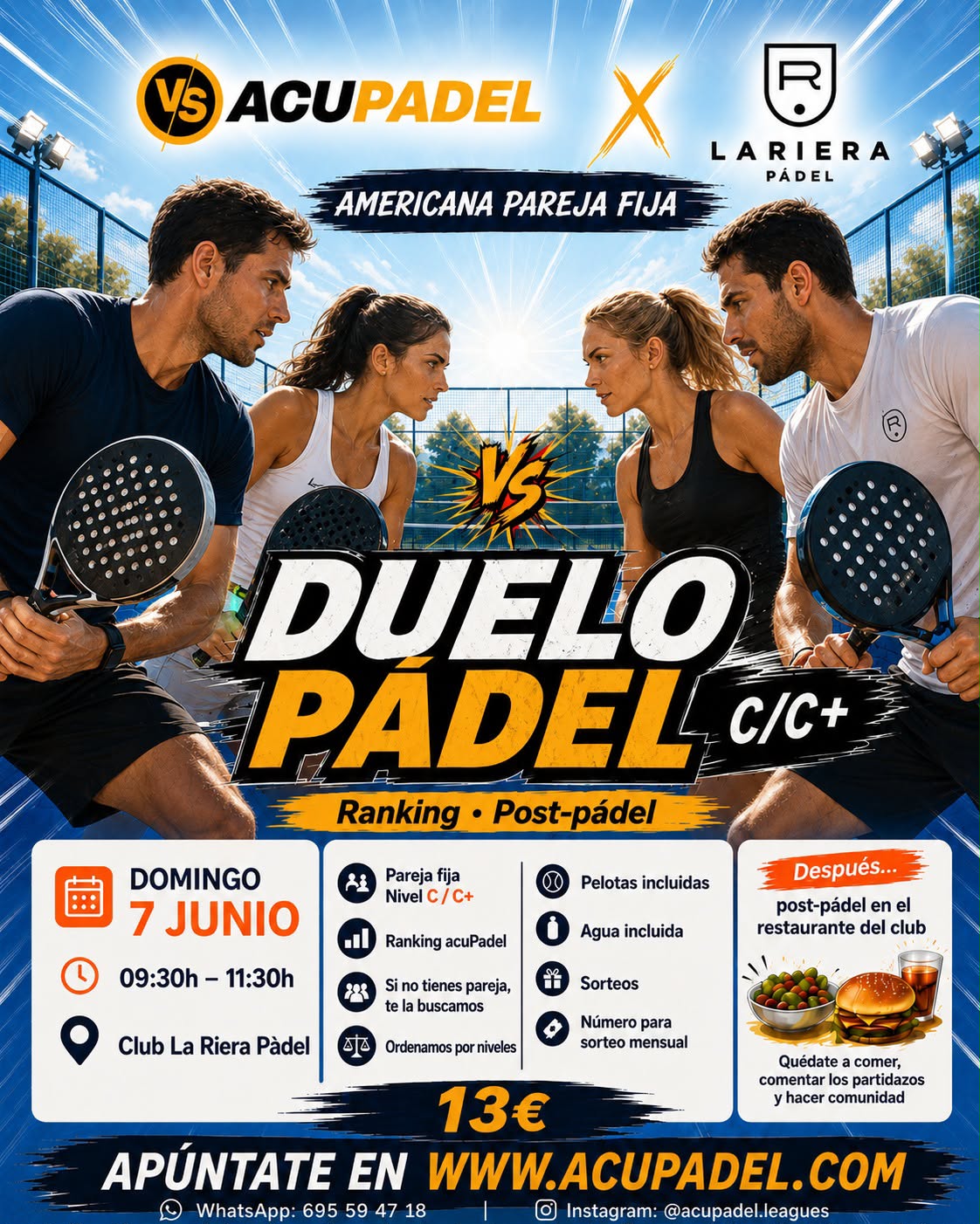 Americana pareja fija