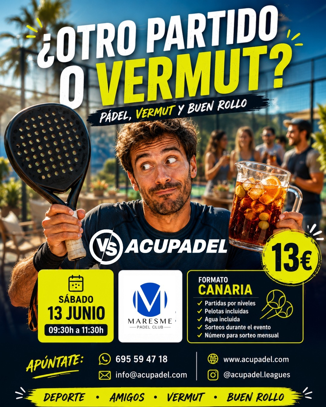 ¿Otro partido o vermut?